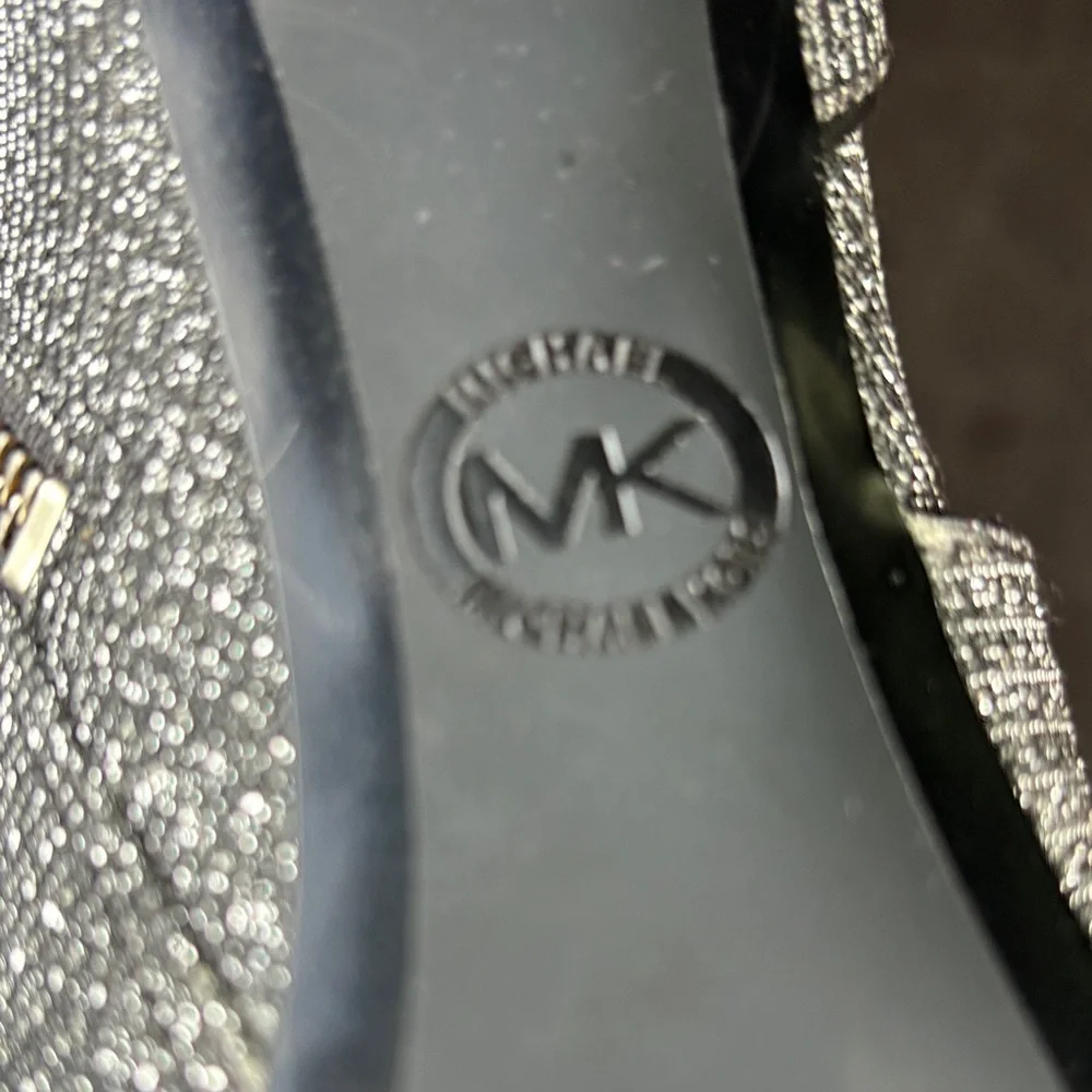 Michael Kors Glittering Silver Heels